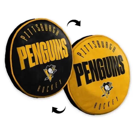 NHL Pittsburgh Penguins 15" Title Cloud Pillow image {2}