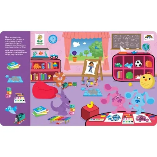 Nickelodeon Blue's Clues & You!: Look with Blue! First Look and Find Gift Set Book and Blue Plush - by  Pi Kids (Mixed Media Product) image {4}