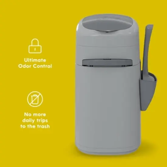 Litter Genie Design Pail Cat Waste Container System - 4pc image {8}