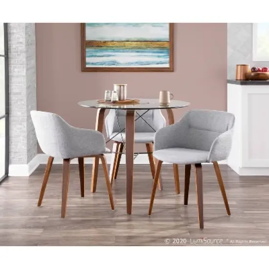 34" Trilogy Round Dining Table - LumiSource image {8}