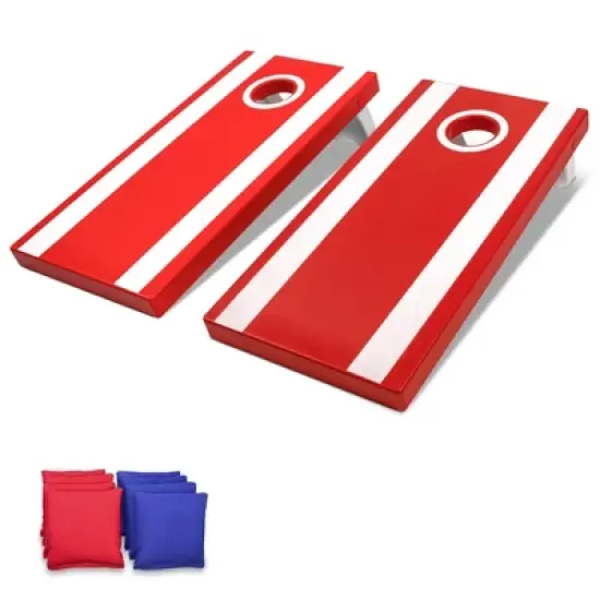 GoSports 4 ft x 2 ft All-Weather Cornhole Board Game Set image {9}