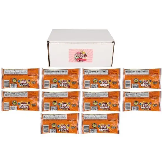 Tootsie Pop Drops Variety of Flavors (Chocolate, Cherry, Blue Raspberry, Orange, Grape) (Pack of 10) image {1}
