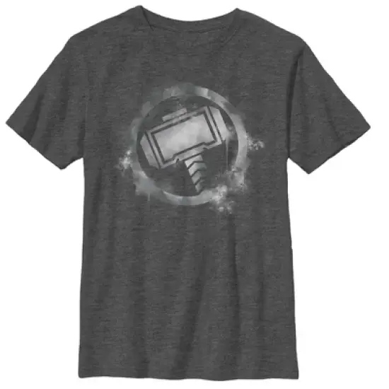 Boy's Marvel Avengers: Endgame Smudged Thor T-Shirt image {4}