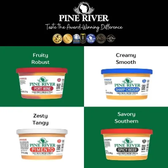Pine River Port Wine Cold Savoury Cheese Spread - 8oz image {7}