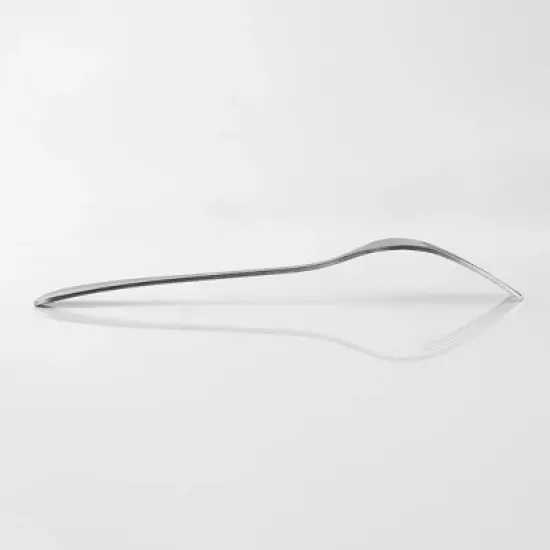 Unique Bargains Restaurant Kitchen Stainless Steel Dinner Serving Fork Silver Tone 8'' Long 1 Pc image {3}
