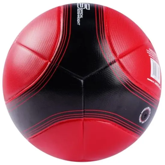 Dakott Ferrari Limited Edition Size 5 Carbon Fiber Professional Soccer Ball for Indoor Training and Practice Games or Outdoor Backyard Play, Red image {3}
