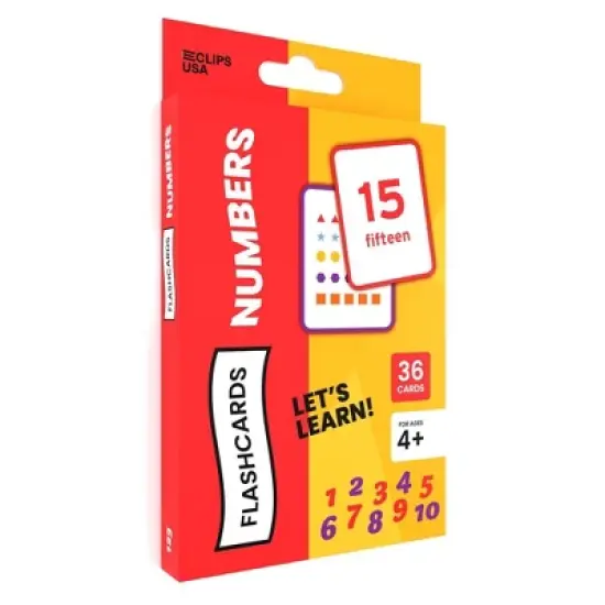 59110: Flash Cards, Numbers, 36 Cards (48 Packs) image {1}
