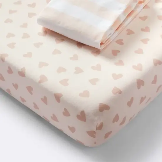 Crib Bedding Set - Pink - 4pc - Cloud Island&trade; image {2}