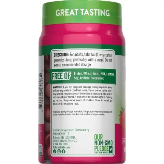 Nature's Truth Vitamin D3 and B12 Gummies - 60ct image {3}