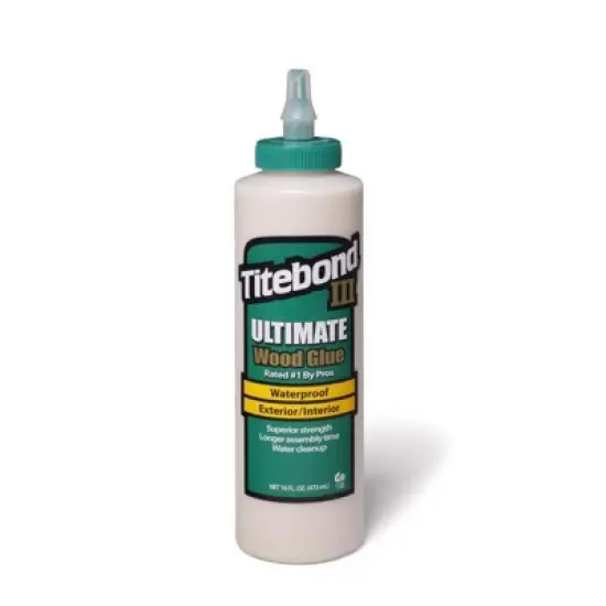 Titebond III Ultimate Tan Wood Glue 16 oz image {1}