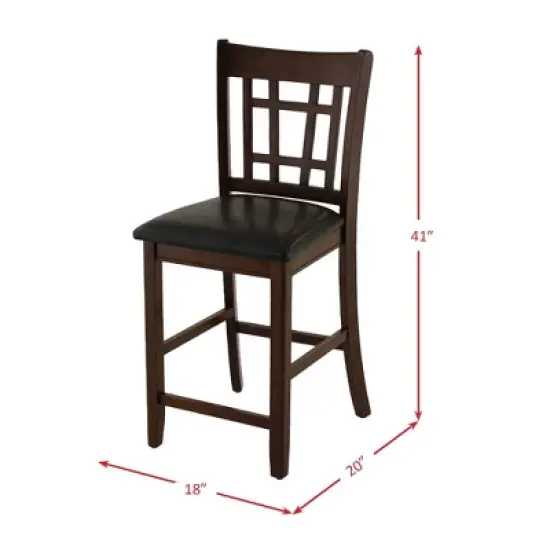 Sam Pub Side Chair Set Cherry - Picket House Furnishings image {6}