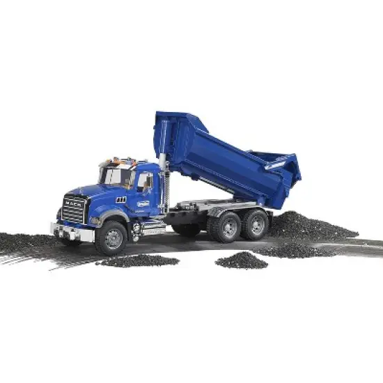 Bruder MACK Granite Halfpipe Dump Truck image {1}