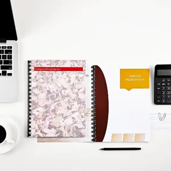 Staples Black Plastic Comb Binding Spines 3/8" Diameter 55 Sh. 100/PK 17461 image {2}