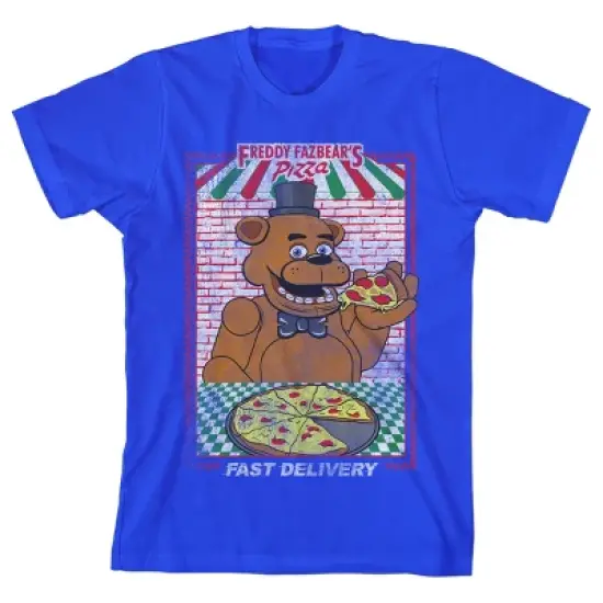 Youth Five Nights at Freddys Fazbear's Pizza TShirt Boys Graphic Tee image {4}