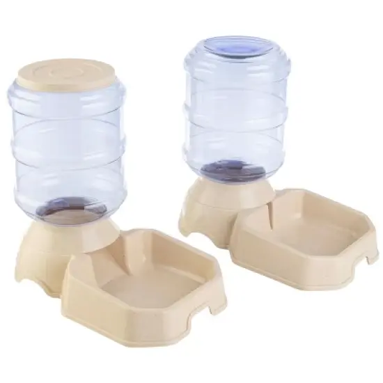PETMAKER 2-Pack of 3.8L/1G Automatic Pet Feeders image {7}
