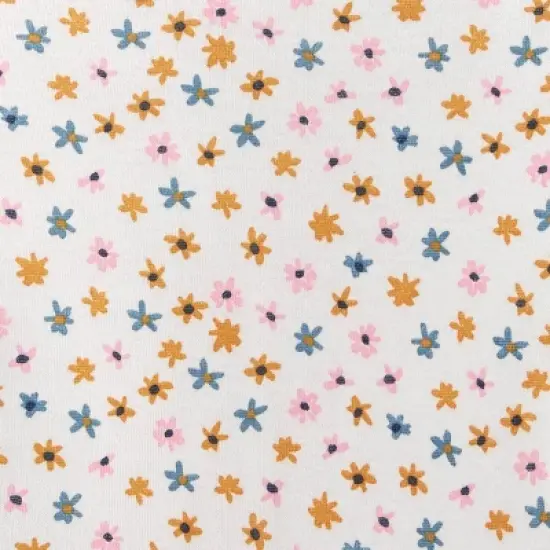 Carter's Just One You&reg; Baby Girls' 3pc Floral Top & Bottom Set - Navy Blue/Gold image {2}