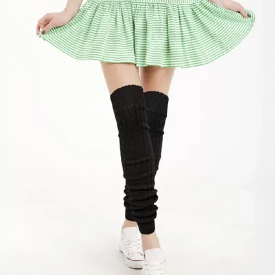 Wrapables Over The Knee Long Wool Blend Leg Warmers image {3}