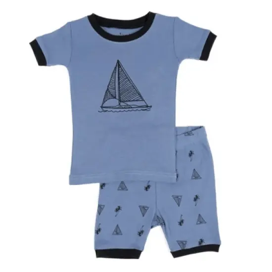 Leveret Kids Two Piece Cotton Short Pajamas image {12}