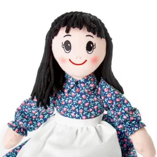 The Queen's Treasures 18 In Little House on the Prairie Charlotte Rag Doll image {7}