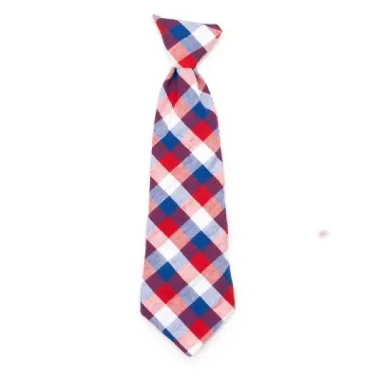 The Worthy Dog Check Neck Tie Accessory image {3}