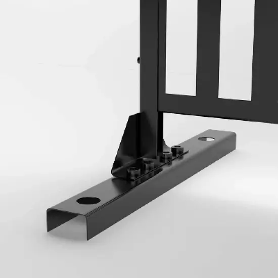 NewTown Decorative Privacy Screen Outdoor Divider with Stand, Featuring Precise Laser Cut,Metal Material-The Pop Home image {6}