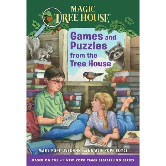 Games and Puzzles from the Treehouse ( Magic Tree House) (Paperback) by Mary Pope Osborne image {1}