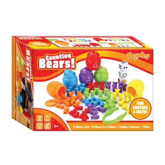 Play-Act Counting Bears 82-Piece Toy Set image {3}