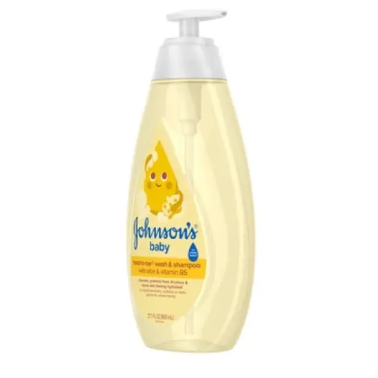 Johnson's Head-To-Toe Gentle Baby Body Wash & Shampoo For Sensitive Skin - 27.1 fl oz image {3}