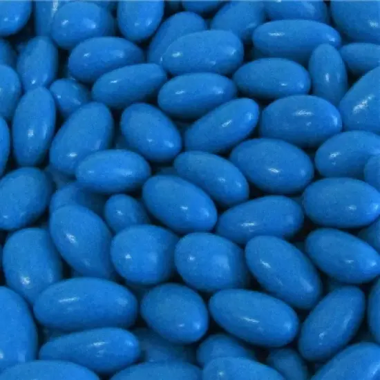 Dark Blue Jordan Almonds by It's Delish &ndash; 3.5 lbs Jumbo Container image {3}