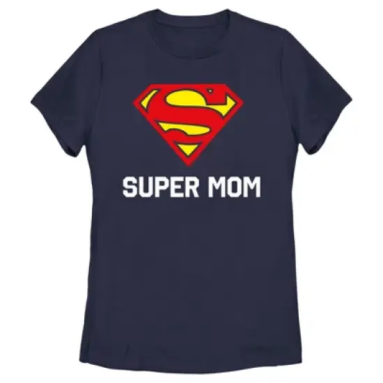 Women's Superman Super Mom T-Shirt image {3}