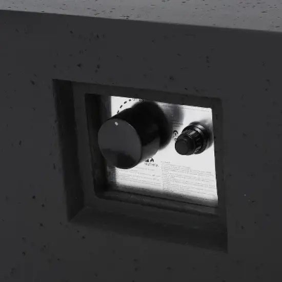 Christopher Knight Home Maya Bay Outdoor Aluminum 4 Seater Chat Set with Fire Pit image {10}