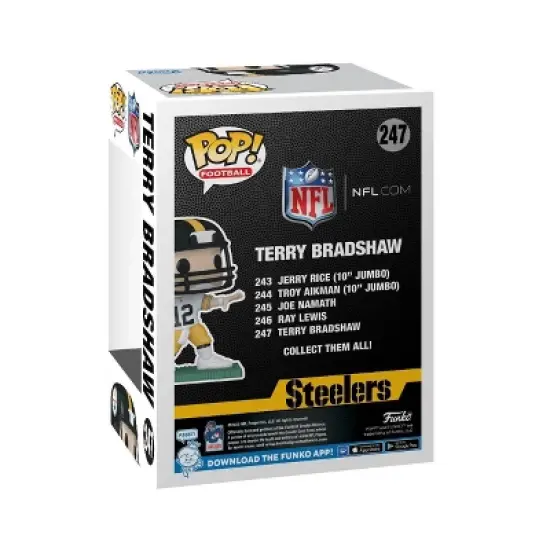 Funko POP! NFL Legends: Pittsburgh Steelers - Terry Bradshaw image {2}