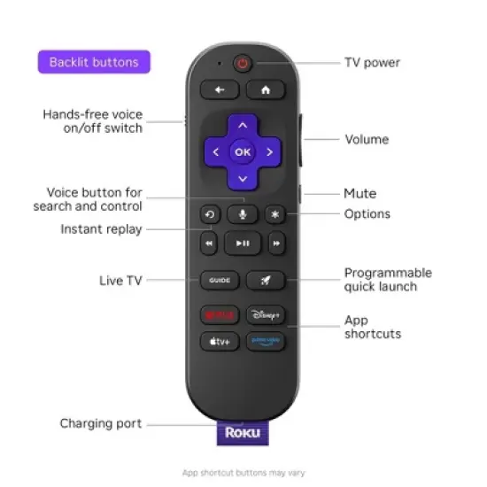 Roku Ultra 2024 Ultimate 4K Streaming Device with HDR10+, Dolby Vision & Atmos Bluetooth & Wi-Fi 6 Voice Remote Pro with Free & Live TV image {6}