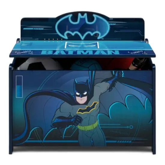 Delta Children Batman Deluxe Toy Box - Greenguard Gold Certified image {8}