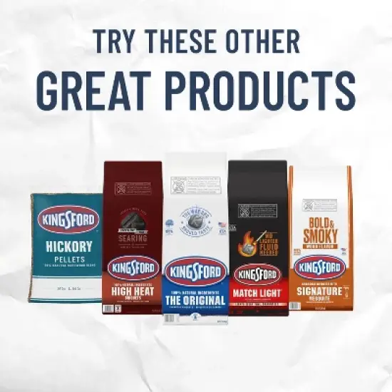 Kingsford 16lb Charcoal Briquettes: Quick Lighting, USA-Made, Outdoor Grilling Fuel image {7}