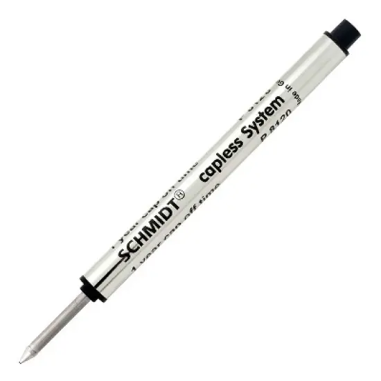 Schmidt Ink Schmidt P8120 Short Capless Rollerball Refill Broad Black 2 Pack (SC58133) image {2}