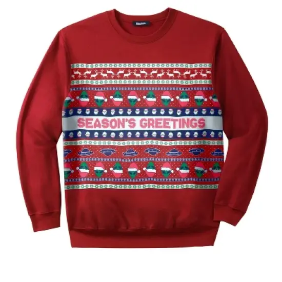 KingSize Men's Big & Tall Graphic Fleece Sweatshirt image {6}