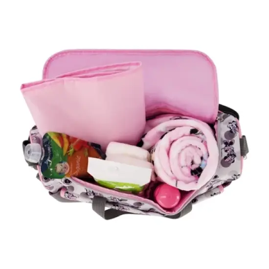 Disney Minnie Mouse Diaper Tote Bag - Gray image {2}
