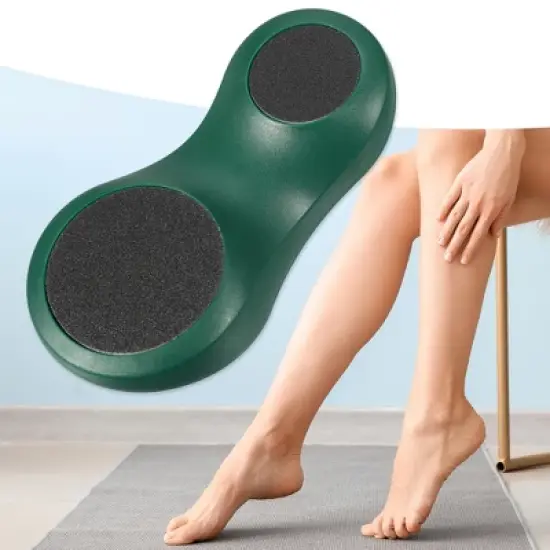 Unique Bargains Plastic Dual Sided Foot File Coarse and Fine Pedicure Removes Dead Skin Frosted Paper 1 Pc image {5}