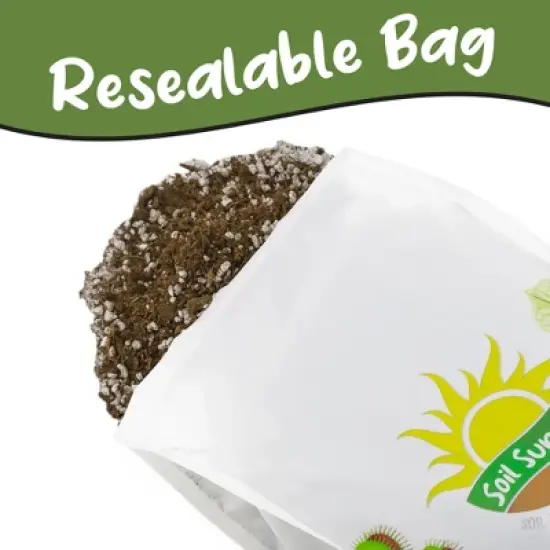 Soil Sunrise Carnivorous Plant Potting Soil Mix for Venus Fly Trap, Pitcher Plants image {7}