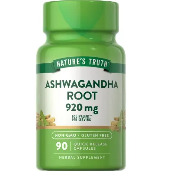 Nature's Truth Ashwagandha 920mg | 90 Capsules image {7}