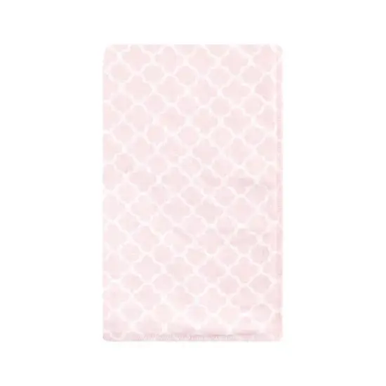 Hudson Baby Infant Girl Cotton Flannel Burp Cloths, Pastel Butterfly, One Size image {4}