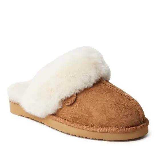 Fireside By Dearfoams Women's Sydney Genuine Shearling Scuff image {9}