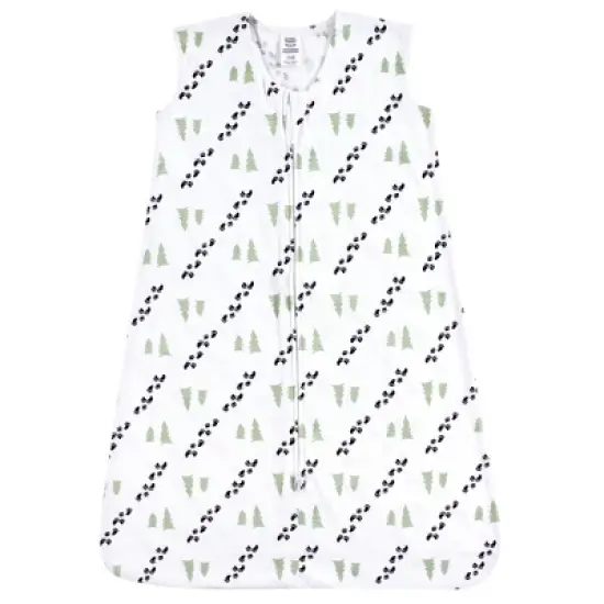 Luvable Friends Baby Boy Sleeveless Jersey Cotton Sleeping Bag, Sack, Blanket, Trees Jersey image {2}