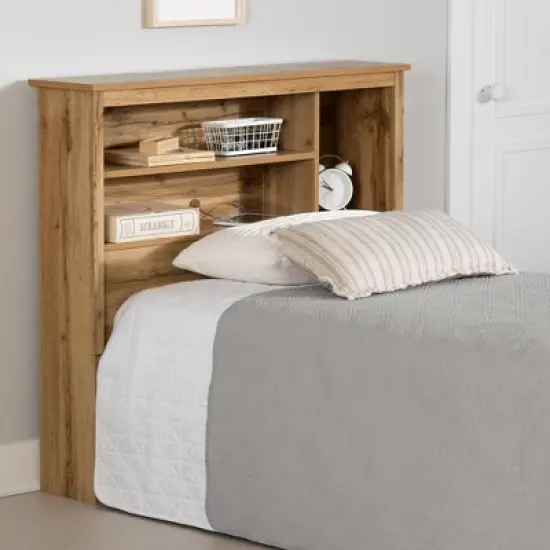 South Shore Cavalleri Headboard Nordik Oak image {3}