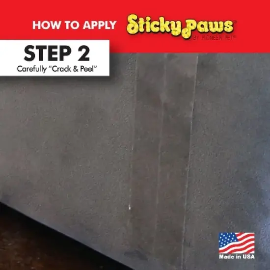 Sticky Paws on a Roll Stop Cats Destroying Furniture Anti Scratch Training image {7}