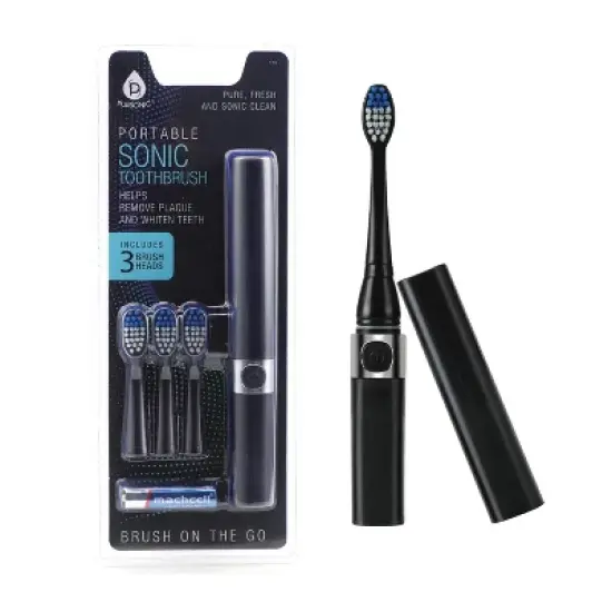 Pursonic Portable Sonic Toothbrush with 3 Brush Heads image {4}
