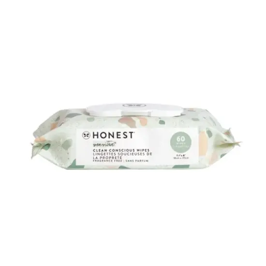 The Honest Company Plant-Based Baby Wipes made with over 99% Water - Classic(Select Count) image {6}