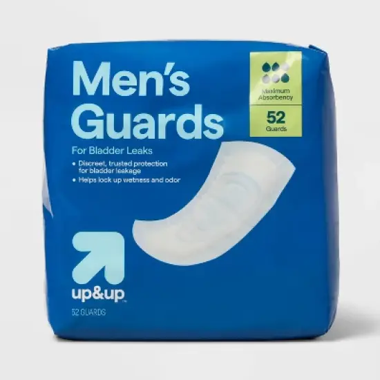 Men's Guards for Adult Incontinence Care - Maximum Absorbency - 52ct - up&up&trade; image {3}