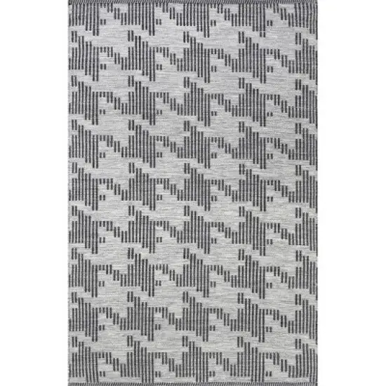 nuLOOM Resi Geometric Striped Indoor/Outdoor Patio Area Rug image {9}
